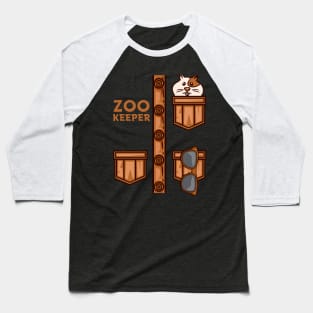 Zoo Keeper - Animal Lover Safari Gift Baseball T-Shirt